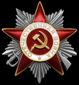 Орден Отечественной войны II степени 1985г.