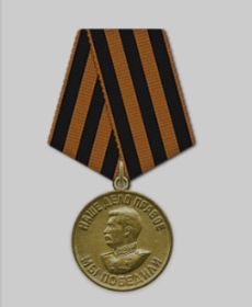 Медаль "За победу над Германией в Великой Отечественной войне 1941 - 1945"