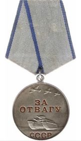 боевые награды «За отвагу», «За боевые заслуги», награжден орденами «Красной Звёзды» и «Отечественной войны» || степени,