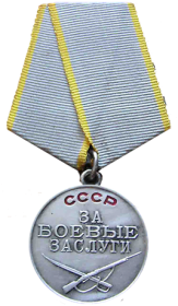 Медаль "За боевые заслуги"