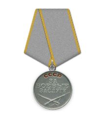 За боевые заслуги