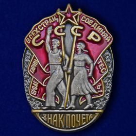 Два ордена «Знак почёта»