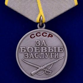 Медаль "За Боевые Заслуги"
