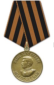 Медаль «За победу над Германией в Великой Отечественной войне 1941–1945 гг.»