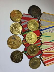 За отвагу, Освобождение Ленинграда и другие