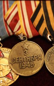 Медаль за победу над Японией
