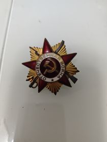 Орден отечественной войны 1ст.
