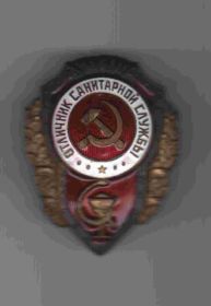 Отличник санитарной службы