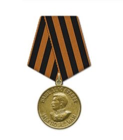 Медаль "За победу над Германией в Великой Отечественной войне 1941-1945 г.г."