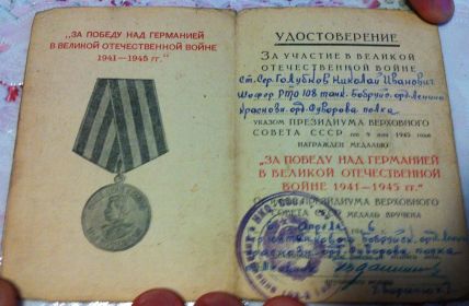 Медаль за Победу над Германией