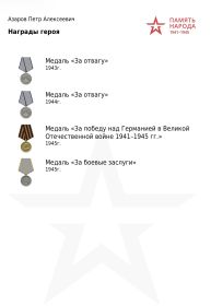 Медали , награды