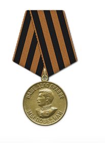 Медаль «За победу над Германией в Великой Отечественной войне 1941–1945 гг.