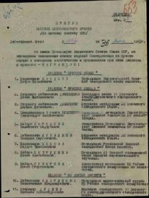 Орден Ленина, Орден Красной звезды, медаль за Оборону Кавказа