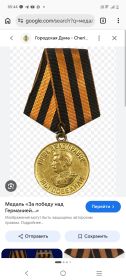 Медаль "За Победу над Германией 1941-1945"