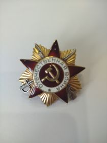 Орден отечественной войны 1 степени