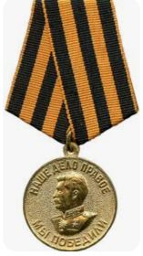 Медаль "За победу над Германией в Великой Отечественно войне 1941-1945 гг."
