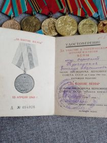За взятие Вены