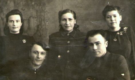 Шура и Андрей Алиференко, и брат с сестрами Андрея