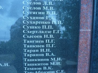 Мемориал Вечной Славы в х. Коржевский