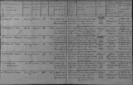 Донесения послевоенного периода. О брате, пропавшем без вести в 1941 г.. Билялов Андержан 1917 г.р.