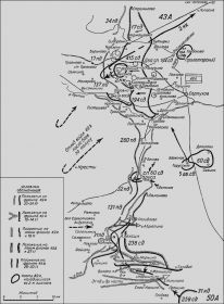 положение 194 С.Д с 23 октября по 1 декабря 1941г.