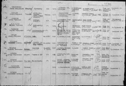 Военное донесение от 26.07.1946, хранится в ЦАМО,  номер фонда ист. информации: 58, номер описи ист. информации:  18004,  номер дела ист. информации: 289