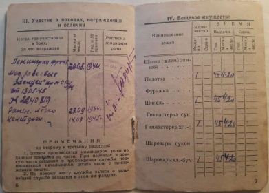 Красноармейская книжка