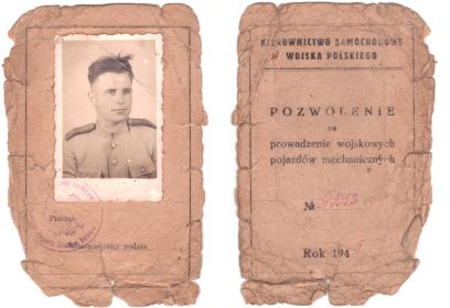 Удостоверение Войска Польского