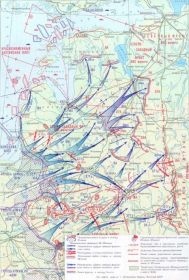 Карта боевых действий Западного фронта-2