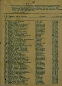Акт 183 от 02.12.1945