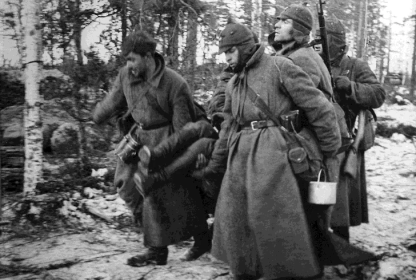 Солдаты на Финской войне