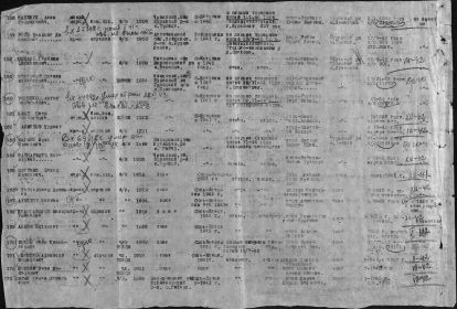 Донесение послевоенного периода №62845 от 16 июня 1946 года