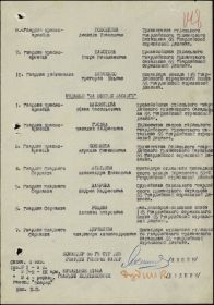 приказ  66 гв.с.д.  № 12/Н от 13.02.1943  лист 3   Орден Красной Звезды