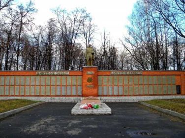 Мемориальный  комплекс  г. Дмитриев