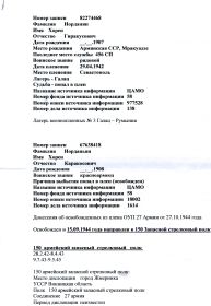 Боевой путь с сайта Мемориал