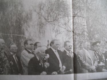 Президиум на пленумах районного Комитета партии, на праздник в честь празднования Дня Победы в Великой отечественной Войне.