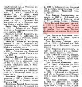 Запись из Книги памяти Псковской области