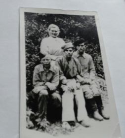 1945 год, госпиталь в Польше, советские бойцы
