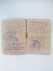 Красноармейская книжка