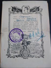 Благодарность 5