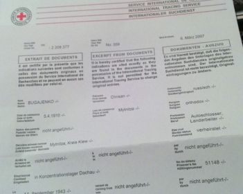 Свидетельство о смерти