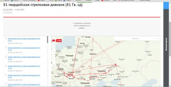 боевые действия 81 гвардейской стрелковой дивизии