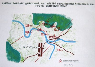 1216 стрелковый полк 364 стрелковая дивизия