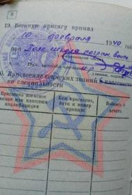 Принятие присяги