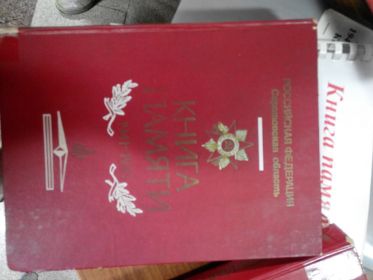 Книга Памяти Саратовская область, Турковский район