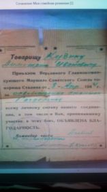 Благодарность