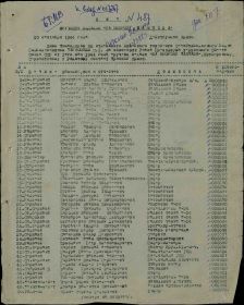Приказ подразделения №: 28/н от: 19.05.1945 Издан: ВС 3 Уд.А