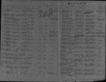 донесение о потерях