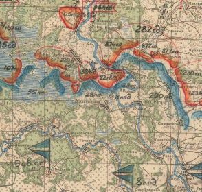 Тактическая карта 08.10.1942