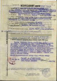 Приказ по 11 стрелковому прикарпатскому корпусу от 27 мая 1945 г.